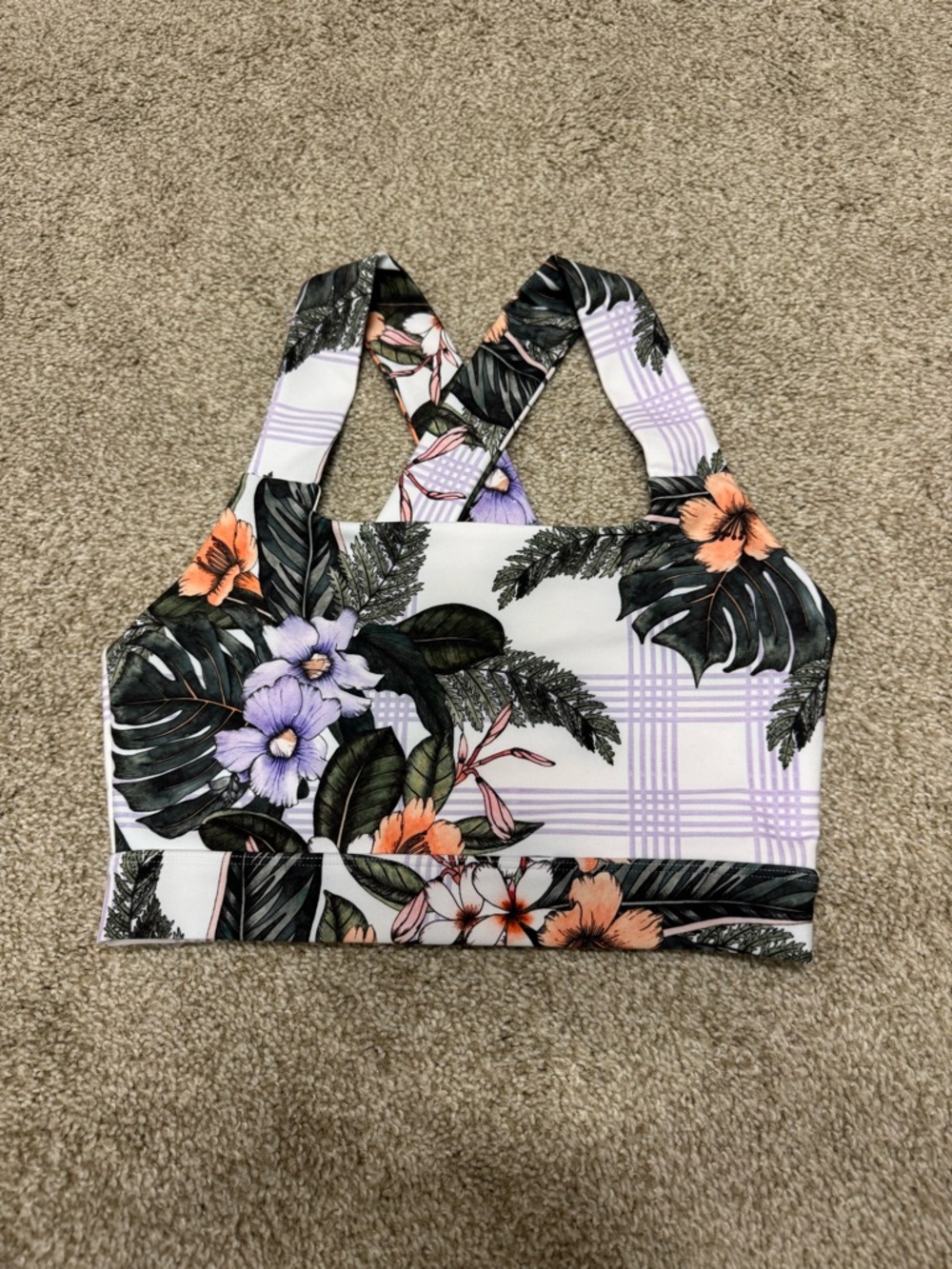 NWT Eleven by Venus Williams Tropicana Sports Bra.